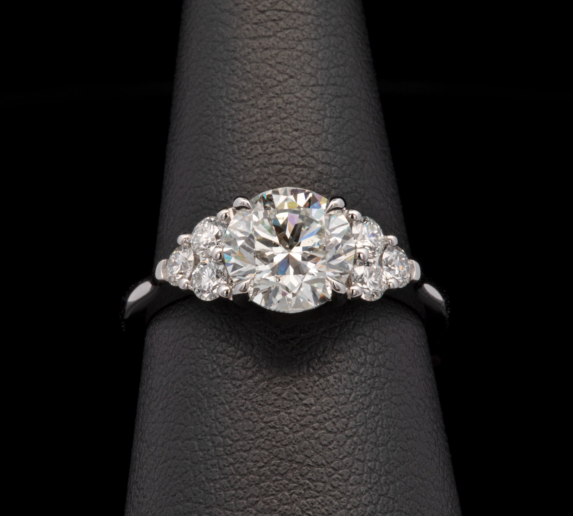 Custom Platinum Diamond Ring