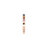 Custom 14K Yellow Gold Six Stone Channel Set Mothers Ring