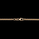 Custom 18K Yellow Gold "Polly" Single Stone Diamond Charm Pendant With Detachable Bail