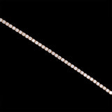 14K Yellow Gold 2.00ctw Round Diamond Tennis Bracelet, 7 Inches