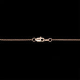 Ski Museum Snowflake And Ski Pendant With 18 Inch Chain, 14K Yellow Gold
