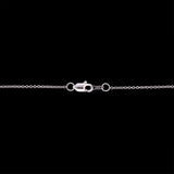 Chelsea Diamond Snowflake Pendant With Diamond Bale, 14K White Gold