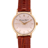 38mm 18K Yellow Gold "International Watch Co." Schaffhausen Watch, Circa 1940