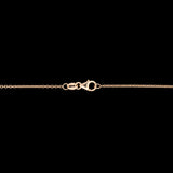 Waitsfield Diamond Snowflake Pendant With 18" Chain, 14K Yellow Gold