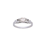 18K White Gold Diamond Ring