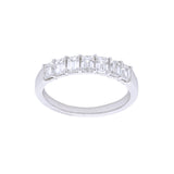 Platinum European Cut Diamond Diamond Ring