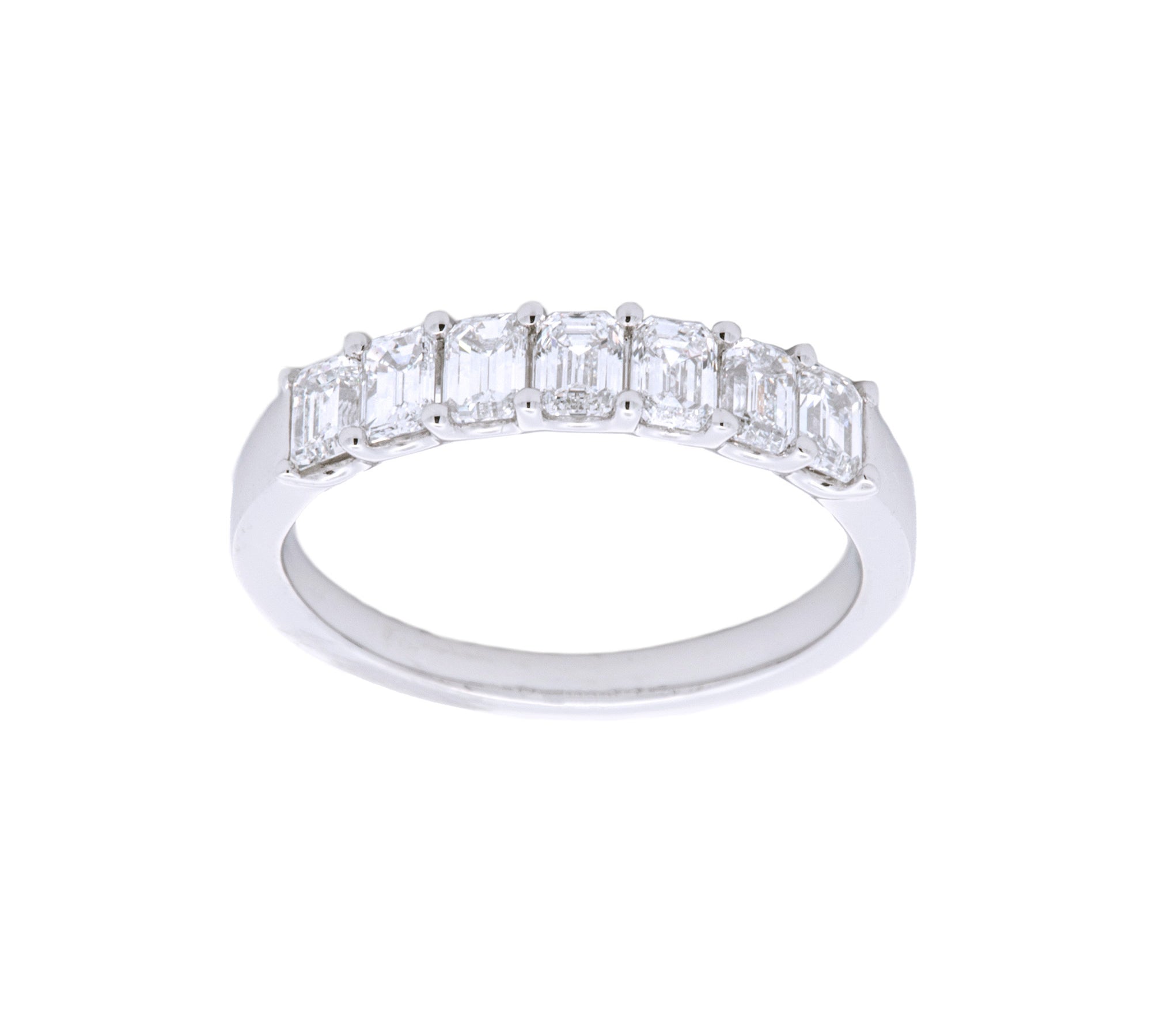 Platinum European Cut Diamond Diamond Ring