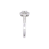 18K White Gold Diamond Ring
