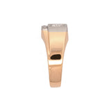 14K Yellow and White Gold Men's Diamond Ring
