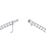 14K White Gold 5.00ctw Diamond Line Bracelet