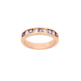 14K Yellow Gold Tanzanite And Diamond Ring