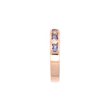 14K Yellow Gold Tanzanite And Diamond Ring