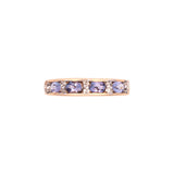 14K Yellow Gold Tanzanite And Diamond Ring