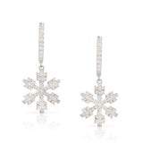 Calais Small 0.50ctw Diamond Dangle Earring 14K White Gold