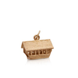Woodstock Bridge Charm, 10K Yellow Gold