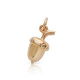 Acorn Charm, 14K Yellow Gold